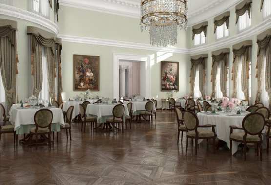 Banqueting Halls of The Palace Park Ensemble "Maryino" of Prince Bariatinsky