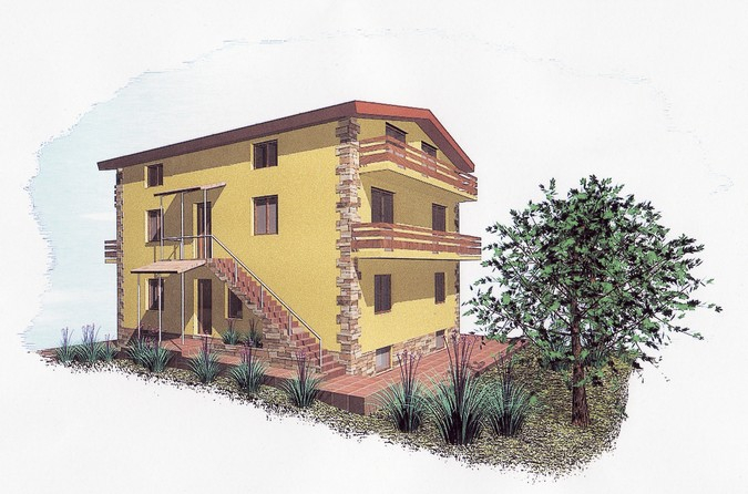 Ristrutturazione di un edificio residenziale a Roma