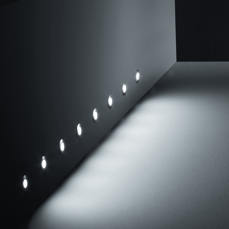 Wall recessed lamps NANOLED WALK RECESSED 3D Models 