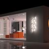 Progetto architettura allestimento stand flos - cassino realizzato da Carmine Grillo