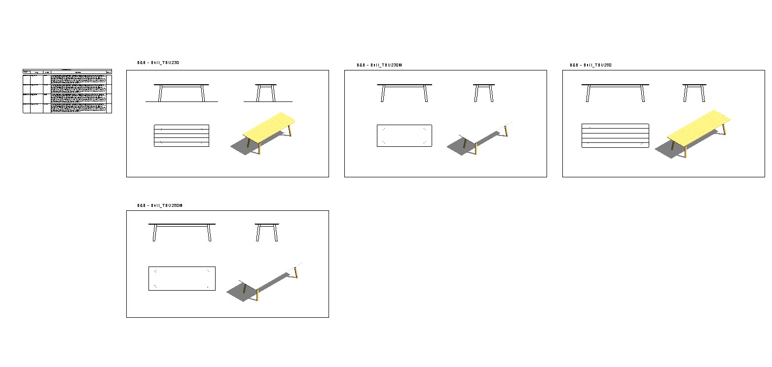 Download 3D Model Bull table