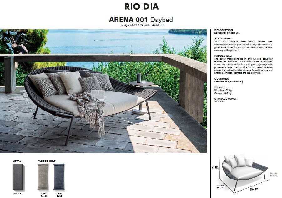 Download technical information Roda