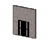 Download dwg CAD model Bilateral without profile visible adjustable track