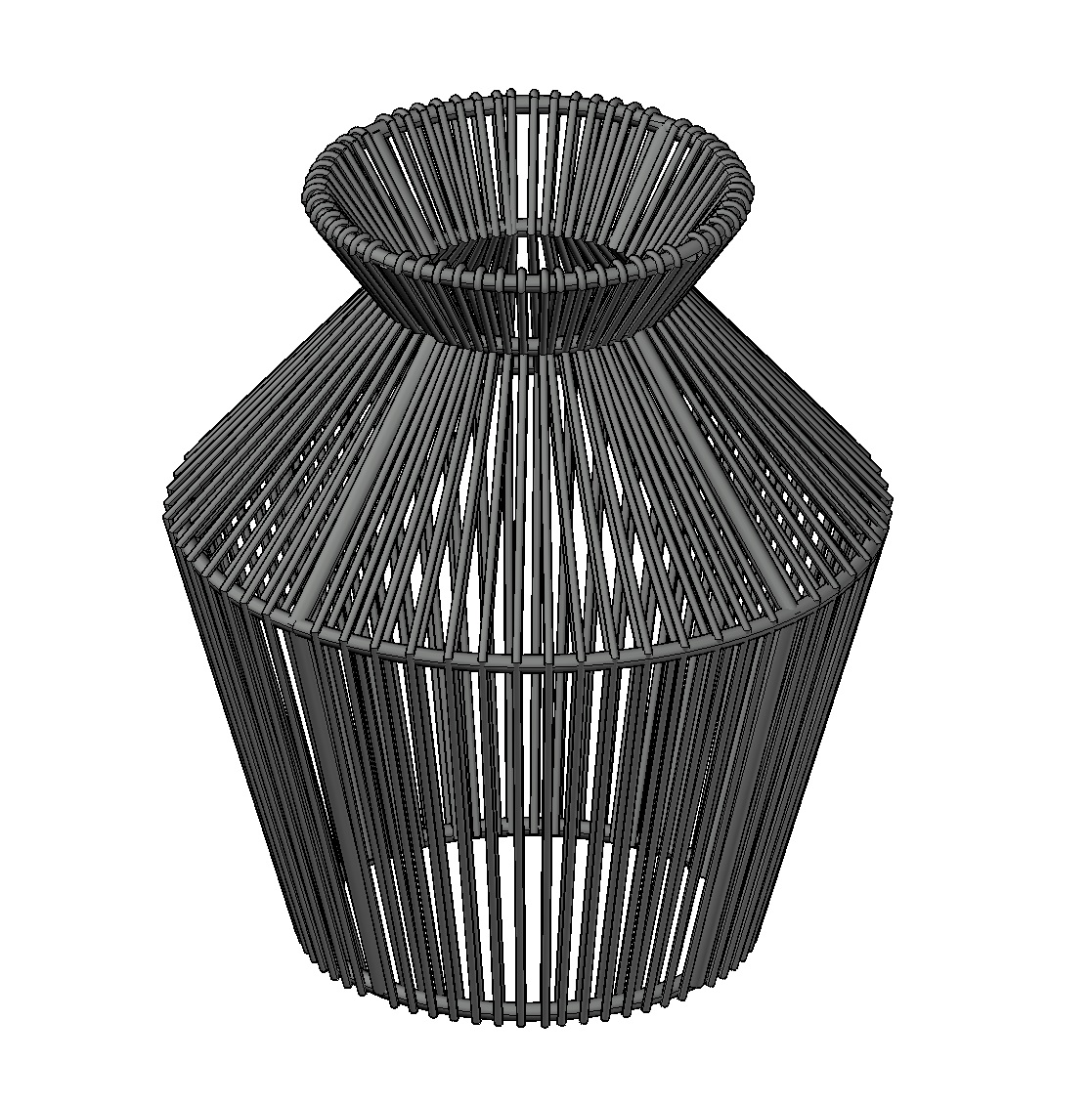 Varaschin Cricket Low Lampshade dwg cad model 3d
