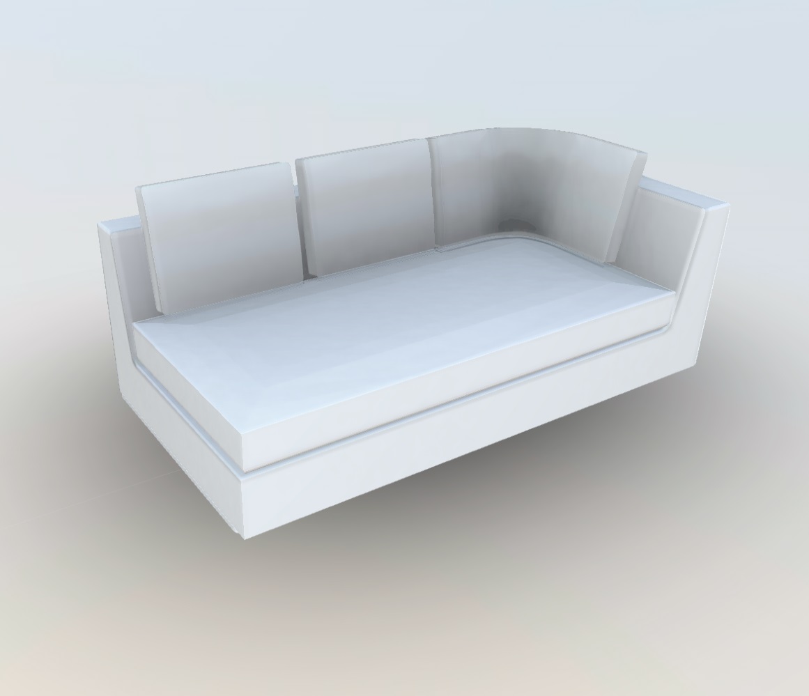 Maxalto Otium Soft 9NU187LS rfa revit download sofa