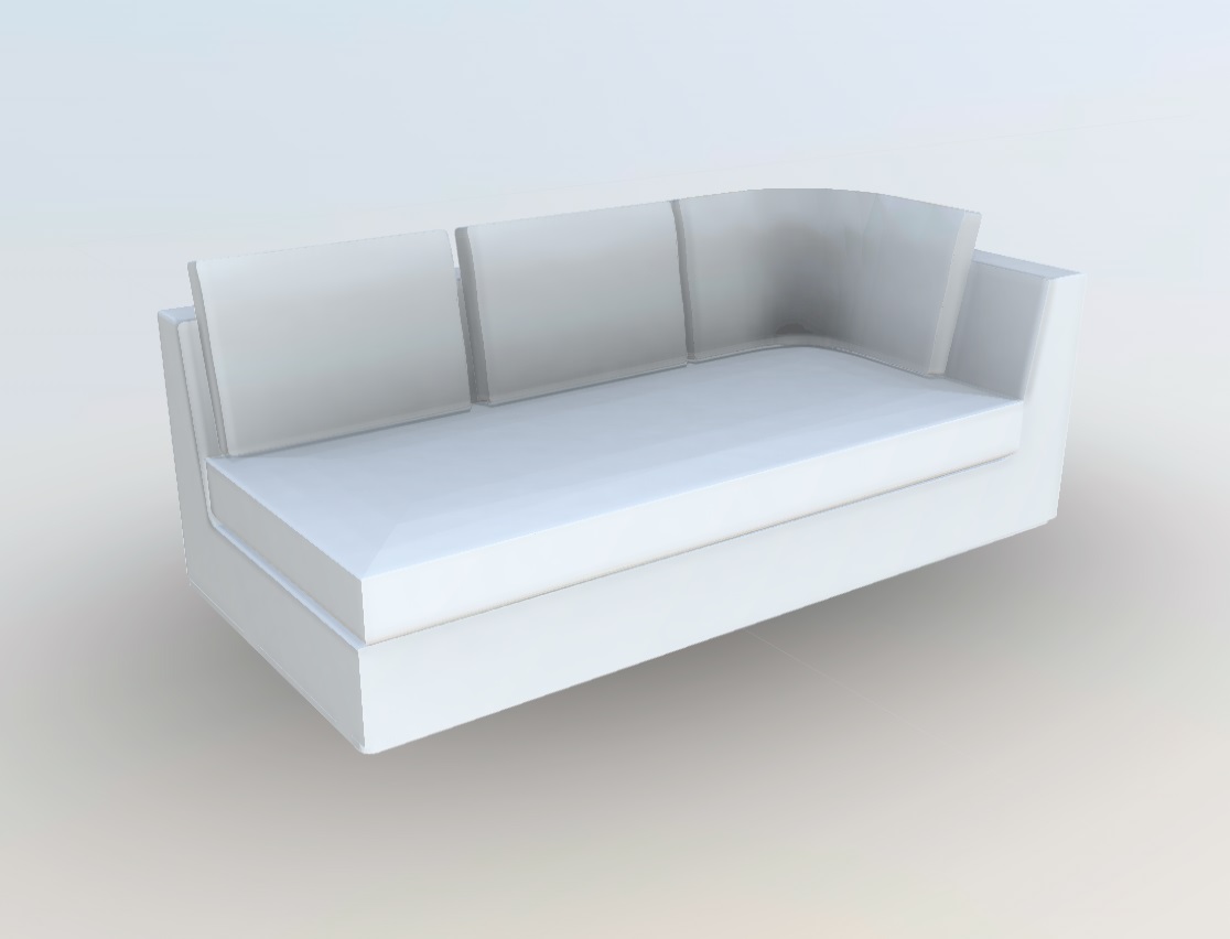 Maxalto Otium Soft 9NU193D 1 skp 3d sketchup sofas