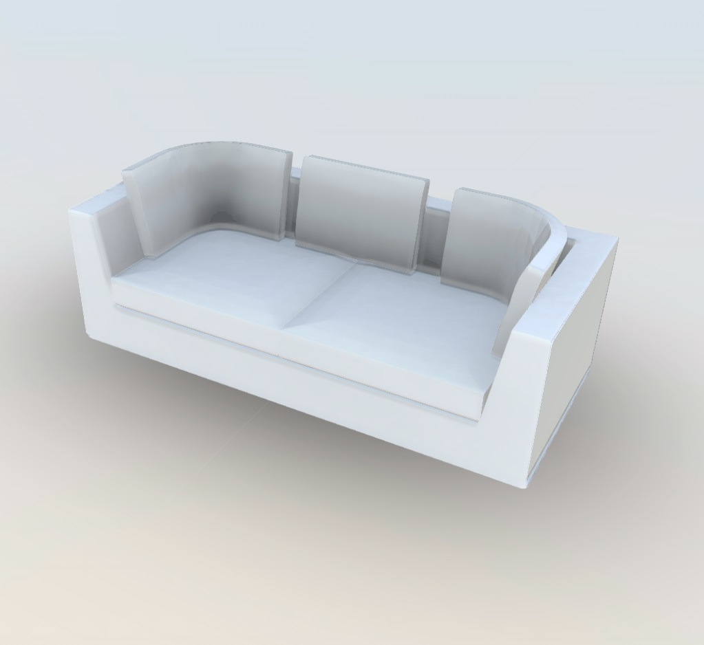 Maxalto Otium Soft 9NU210 rfa revit download sofa