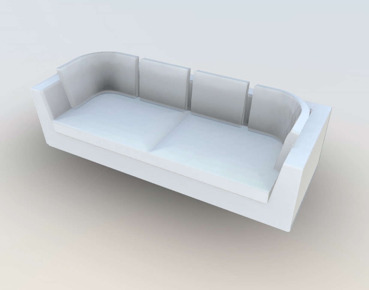 Maxalto Otium Soft 9NU250AS ifc Bim model