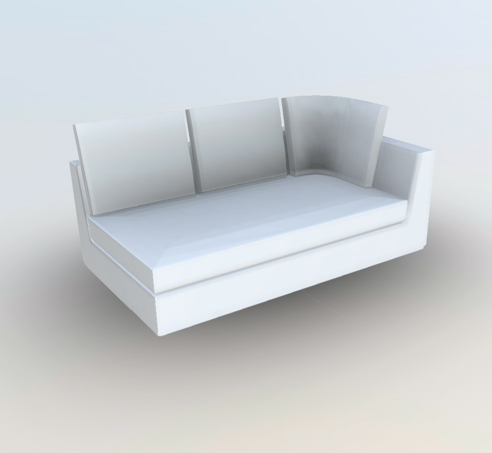 Maxalto Otium Soft NU187D rfa revit download sofa