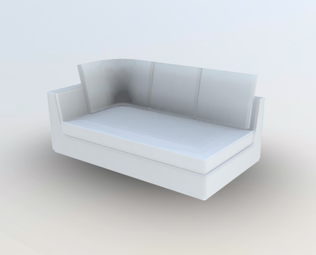 Maxalto Otium Soft NU187LD skp 3d sketchup sofas