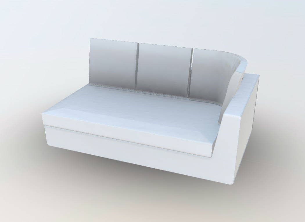 Maxalto Otium Soft NU187LS skp 3d sketchup sofas