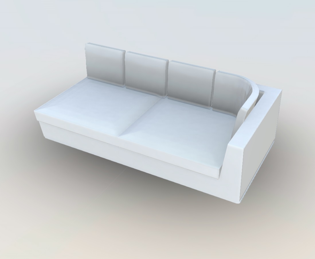 Maxalto Otium Soft NU232D ifc Bim model