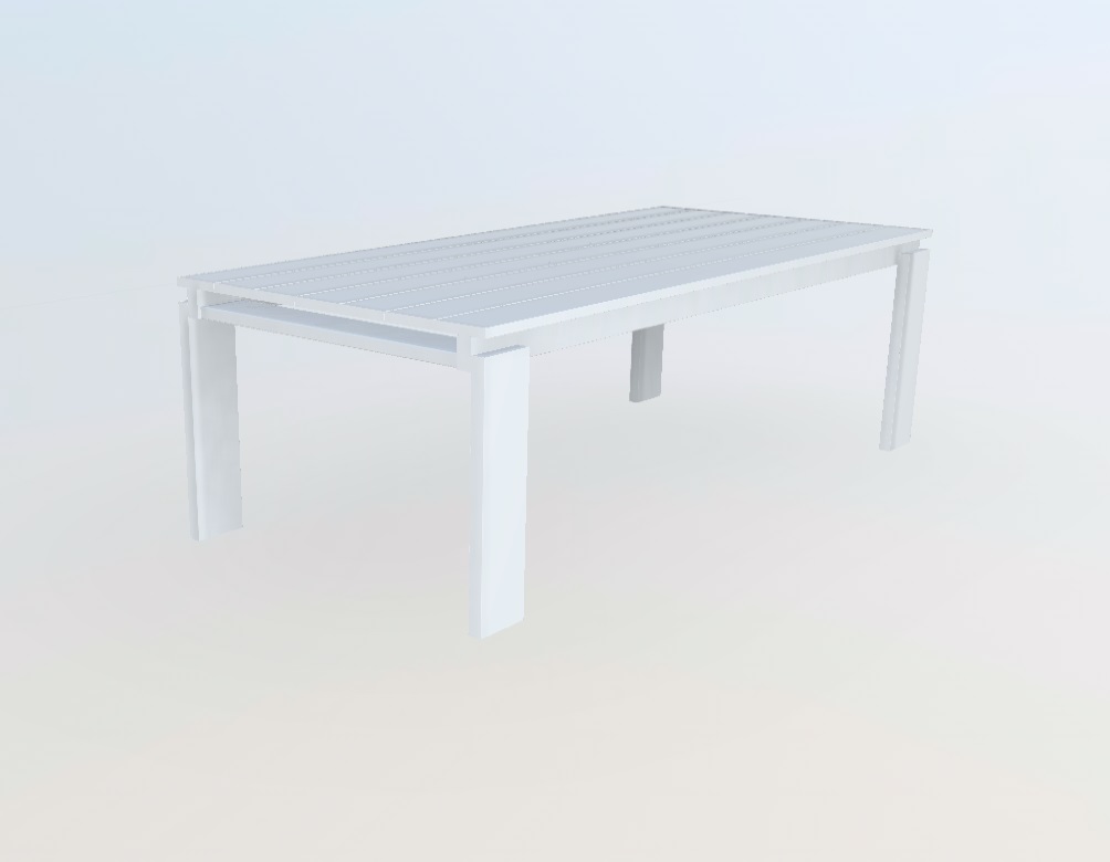 B&B Parallel Structure Table PS23 rfa 3d bim table download