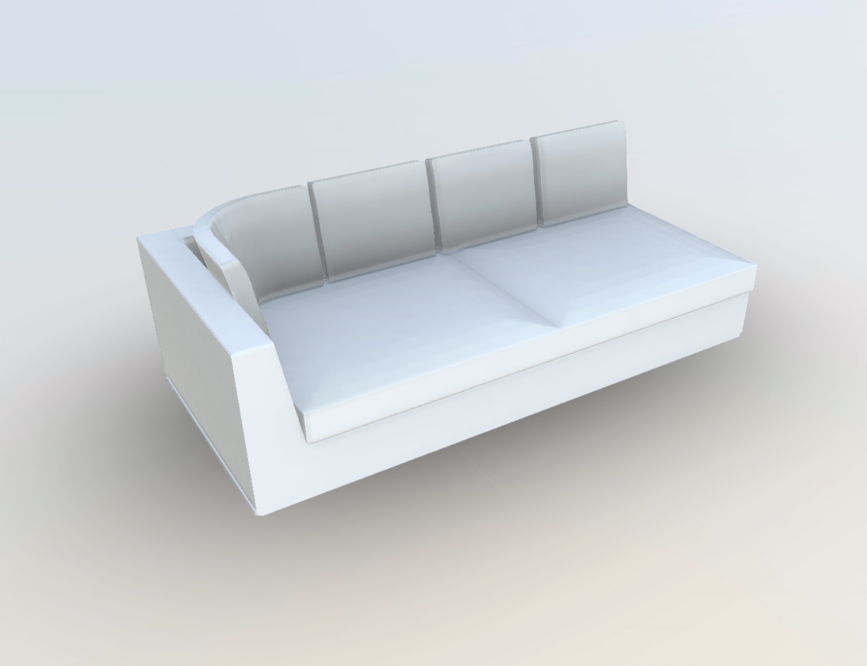 Maxalto Otium Soft NU232S skp 3d sketchup sofas