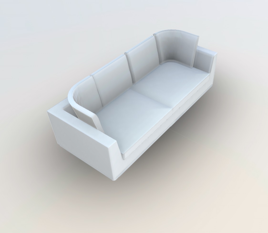Maxalto Otium Soft NU250AS rfa revit download sofa