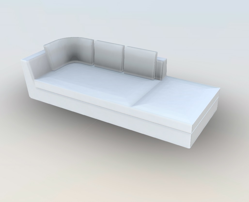 Maxalto Otium Soft NU270TPS skp 3d sketchup sofas