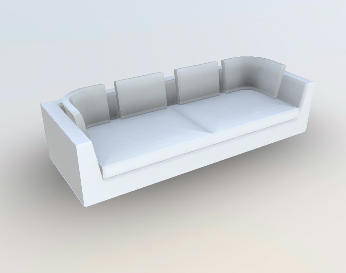 Maxalto Otium Soft NU288AD 2 skp 3d sketchup sofas