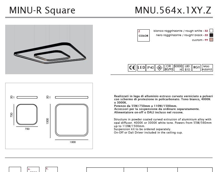 Civic Minu Square technical information pdf