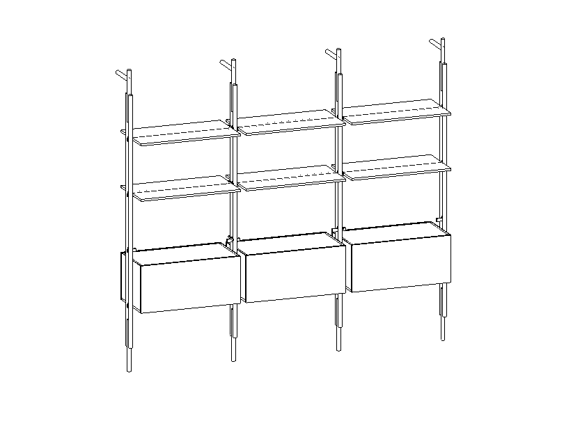 B&B Jack Wallsystem rfa revit bim