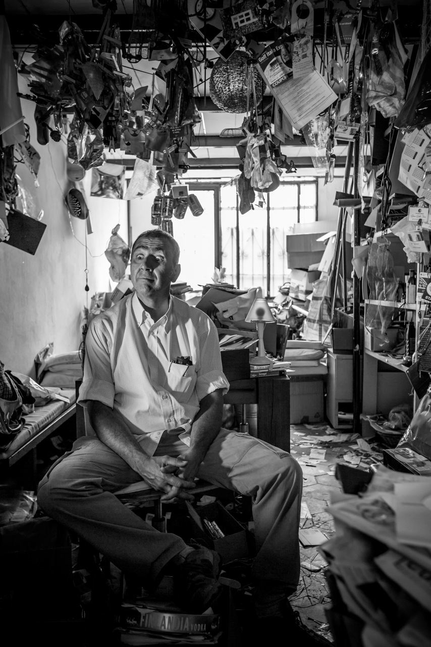 Portrait black and white - photo Carlo Magnoli 