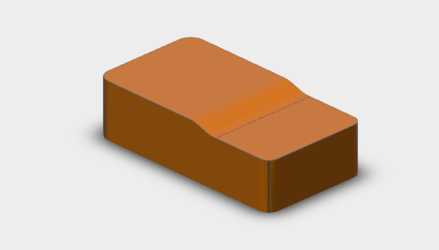 Download dwg CAD model Bend Sofa 116P
