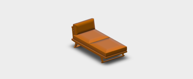 Download BIM model ifc Sofa GO197LS 