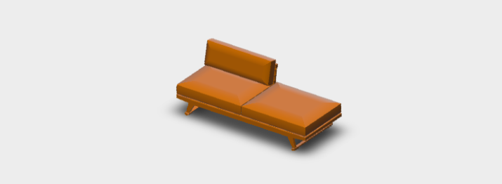 Download BIM model Gio Sofa GO227CS