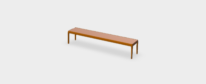 Download sketchup model Michel Low Table MT199 