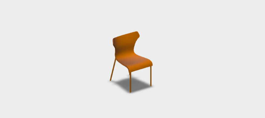 Download sketchup model Papilio Chair PA 