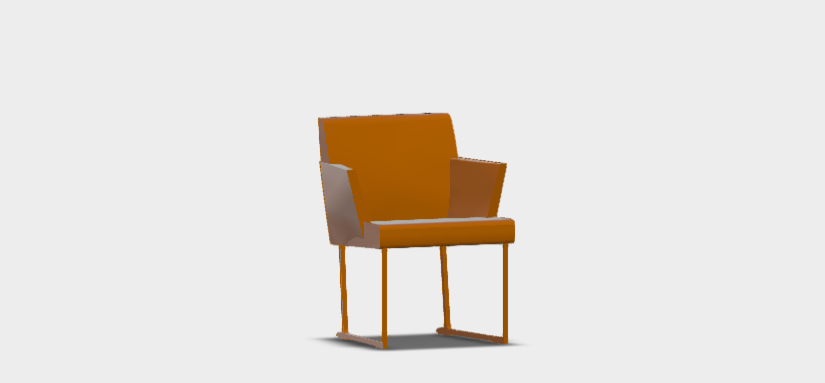 Download dwg CAD model Papilio Chair S58