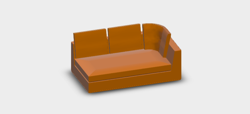 Download dwg CAD model Otium Soft NU187D