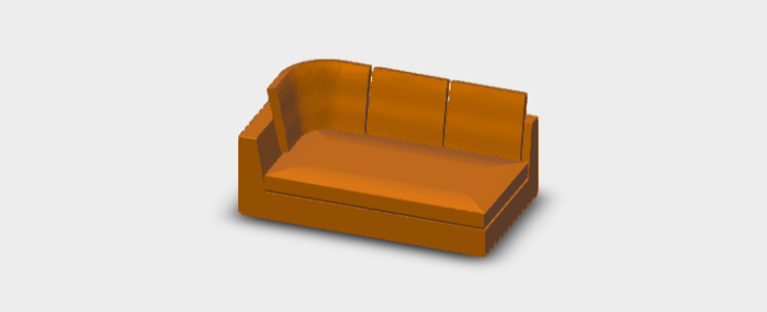 Download dwg CAD model Otium Soft NU187LD
