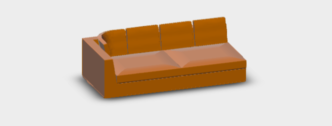 Download dwg CAD model Otium Soft NU232S