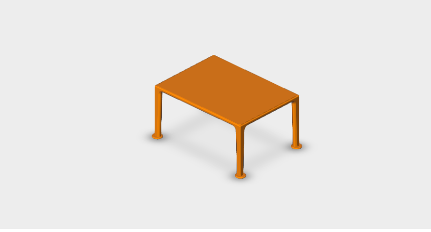 Download BIM model IFC file Mirto Indoor Low Table IMT54 E