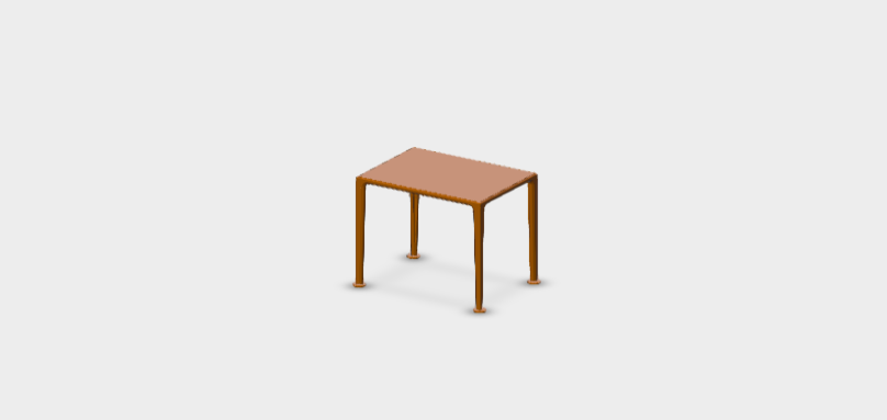 Download sketchup model Mirto Indoor Low Table IMT55