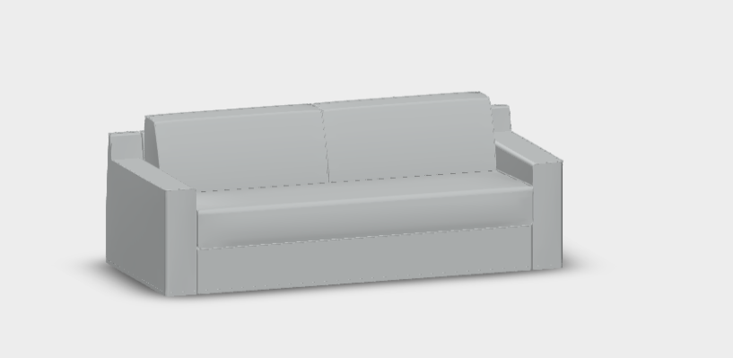 Download dwg CAD model Milano Bedding Jarreau 160