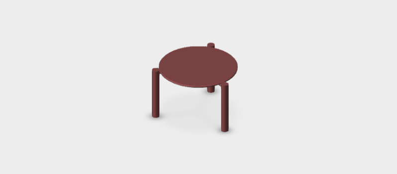 Download fbx model varaschin Bahia Coffe Table Dim 49