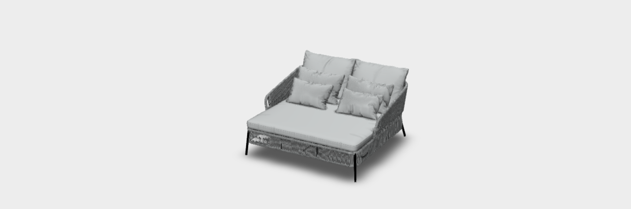 Download fbx model Varaschin Cricket Daybed Compact 14831 