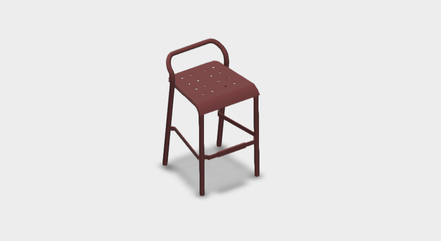 Download ifc model Noss High Bar Stool 