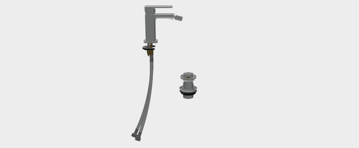 Download 3D model stp Timeless ART7420 Bidet