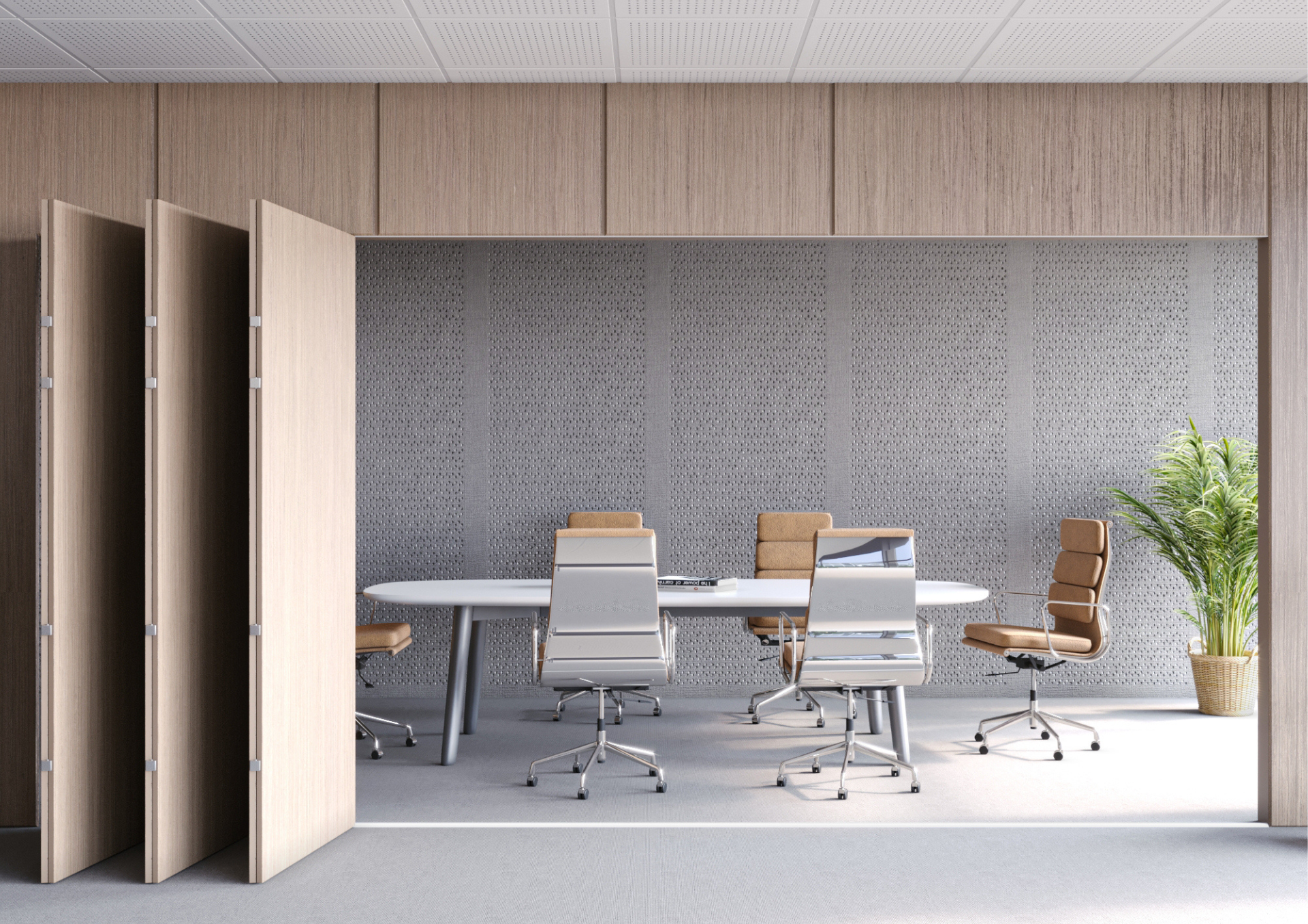Floema sound-absorbing opening wall 