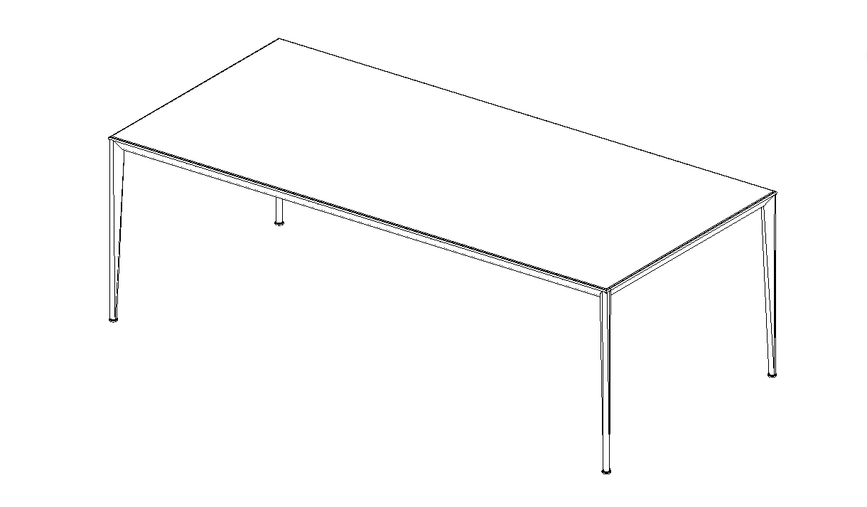 Download dwg CAD model Mirto Outdoor Table TMO222
