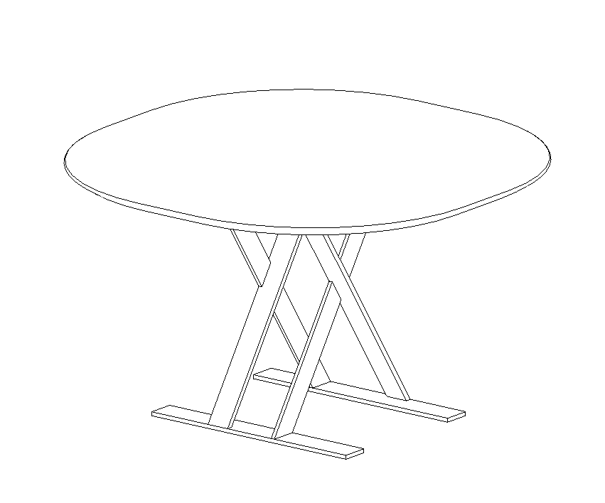 Download sketchup model Pathos Table SMT11L 