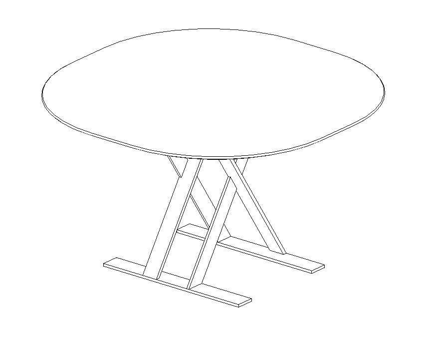 Download sketchup model Pathos Table SMT11P 