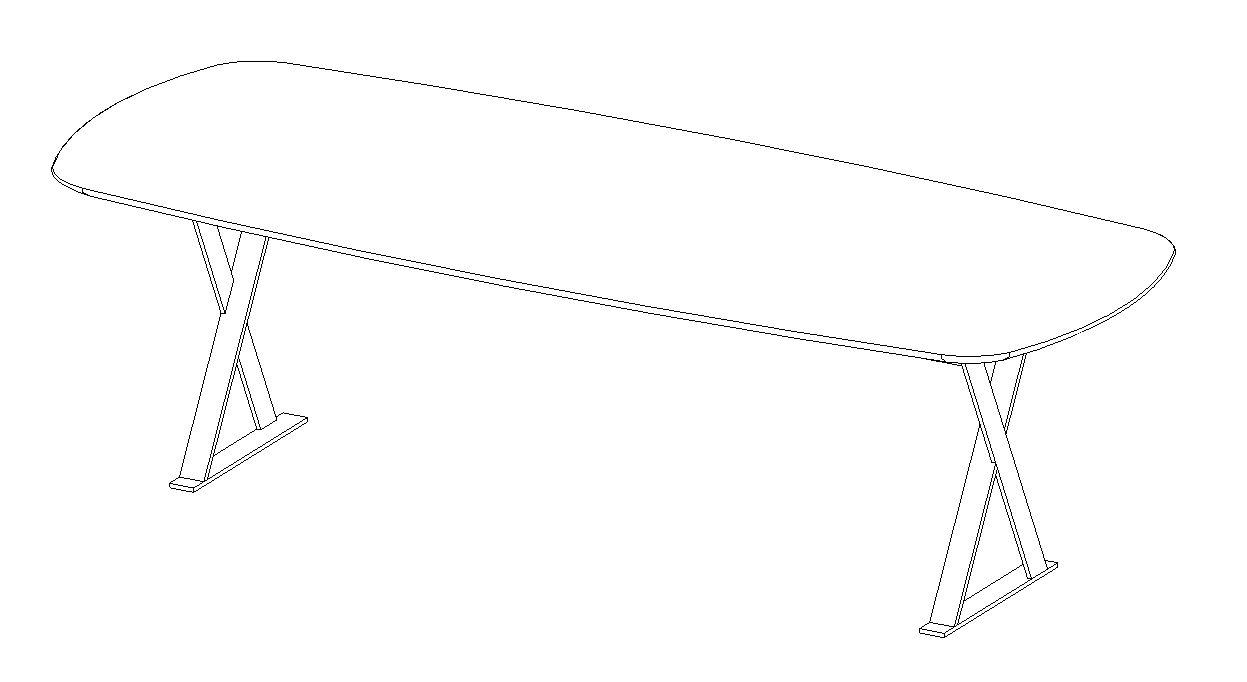 Download sketchup model Pathos Table SMTE25