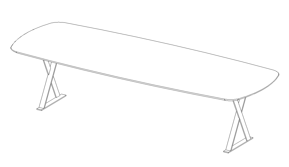 Download BIM model rfa Pathos Table SMTE30