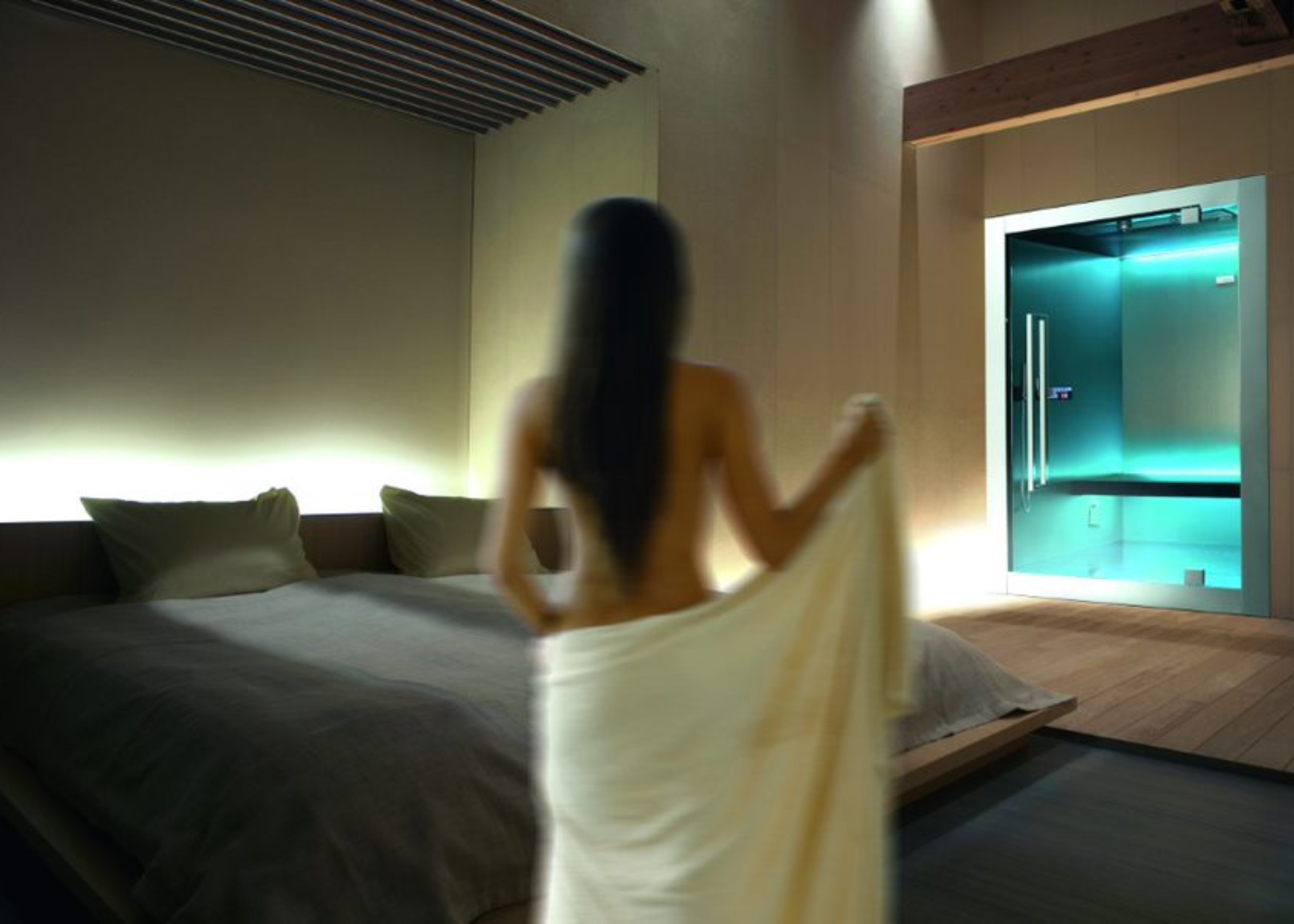 The in-room spa satisfies the widespread desire to experience made-to-measure wellness