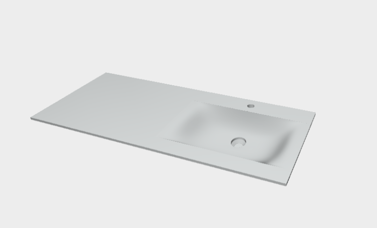 Download 3dm model Iks Klinio Washbasin BT120 DX L41