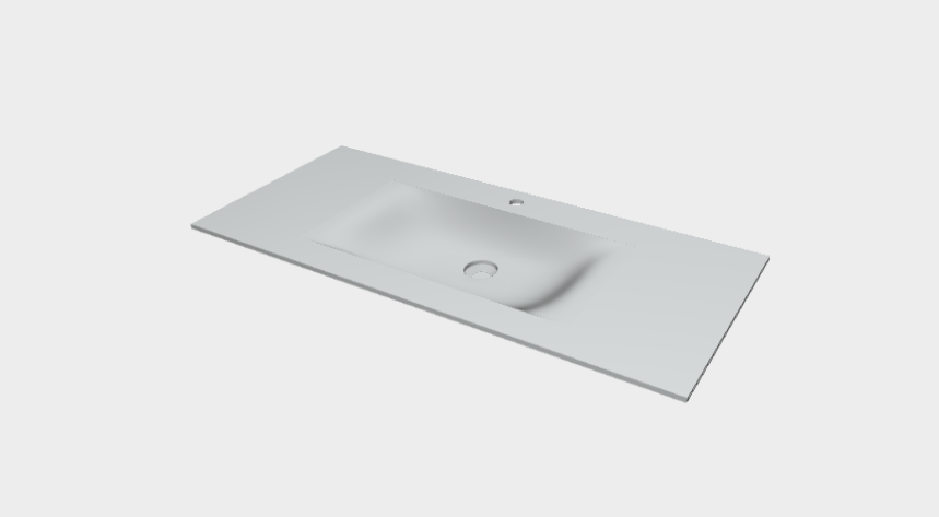 Download Iks Klinio Washbasin BT120 L41 3ds model 