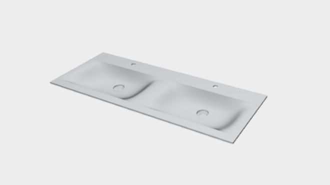 Download 3ds model Iks Klinio Washbasin BT1402P L41 